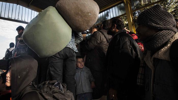 Barcelona Refugee City - Fons © Gervasio Sánchez