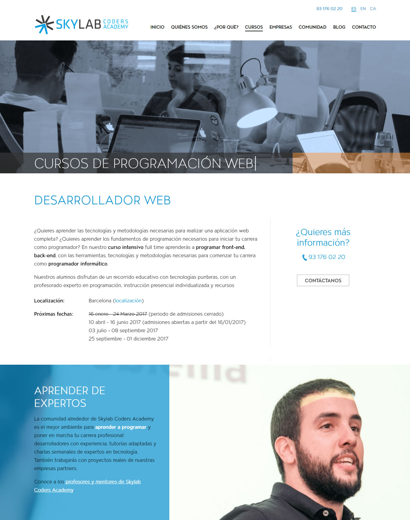 Skylab Coders Academy - Cursos