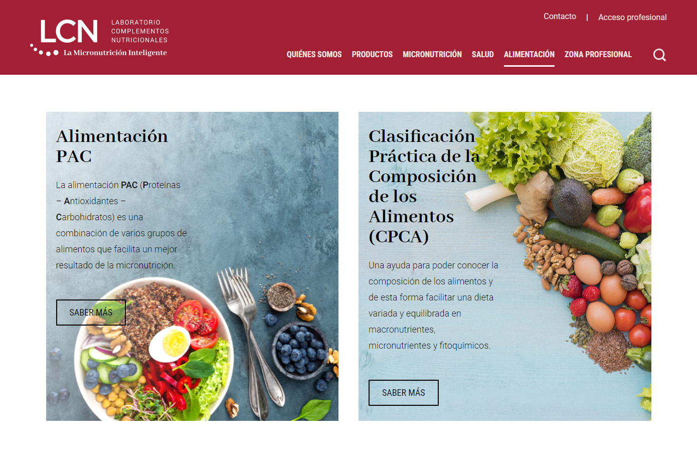 Laboratorio LCN - Nutrition